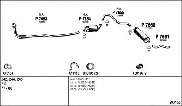 FENNO VO150 Exhaust System
